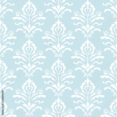 Ornamental seamless pattern in the style of Baroque..