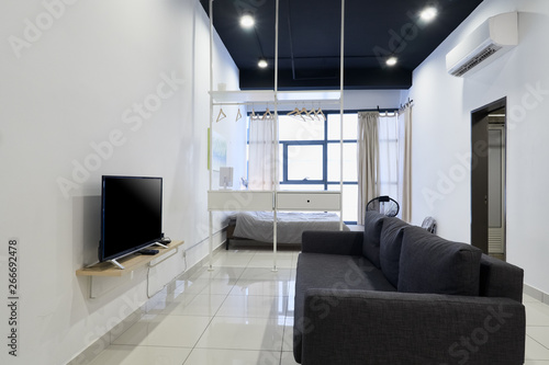 A small studio apartment