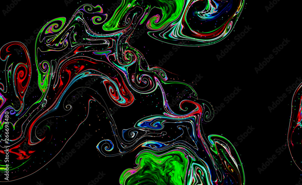 Magic space texture, pattern, looks like colorful smoke
