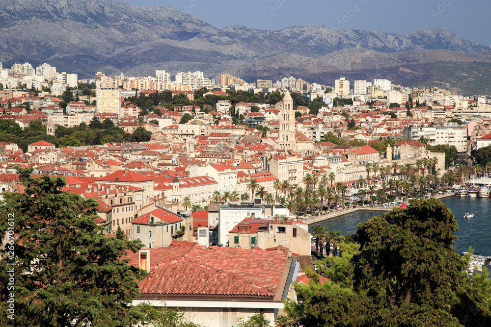 Travel in Croatia. Dalmatian region. Split