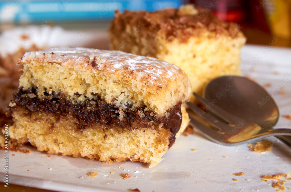 Homemade Valencian cake Homemade Valencian cake