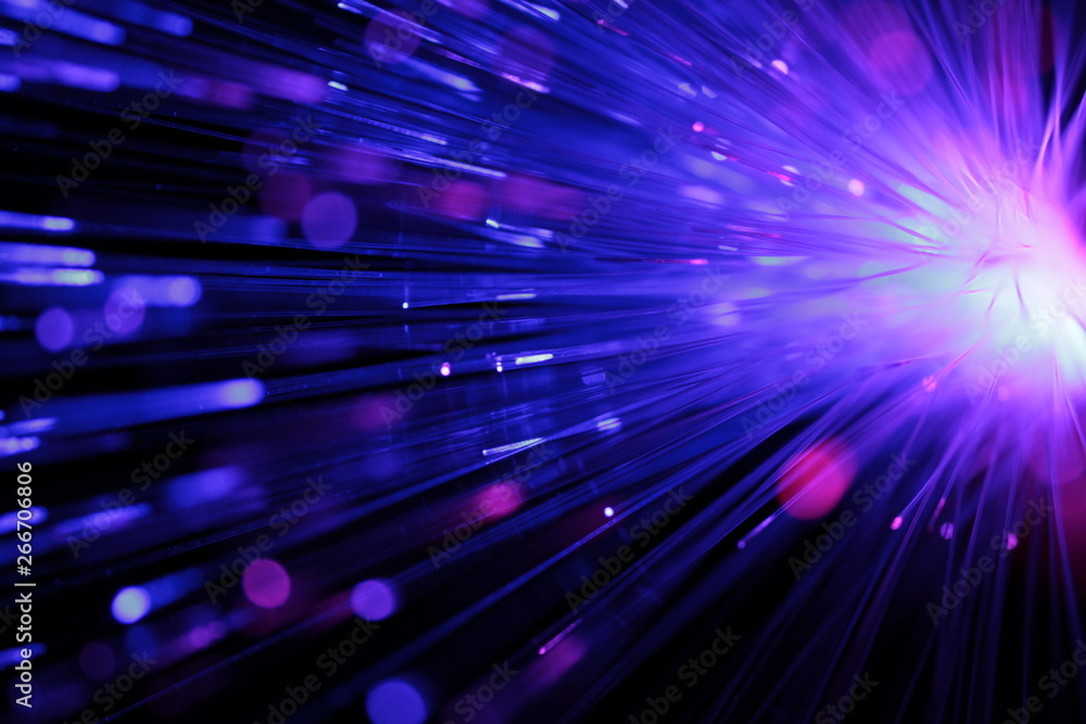 Abstract view of multicolor optical fibers as a background Abstract view of multicolor optical fibers as a background