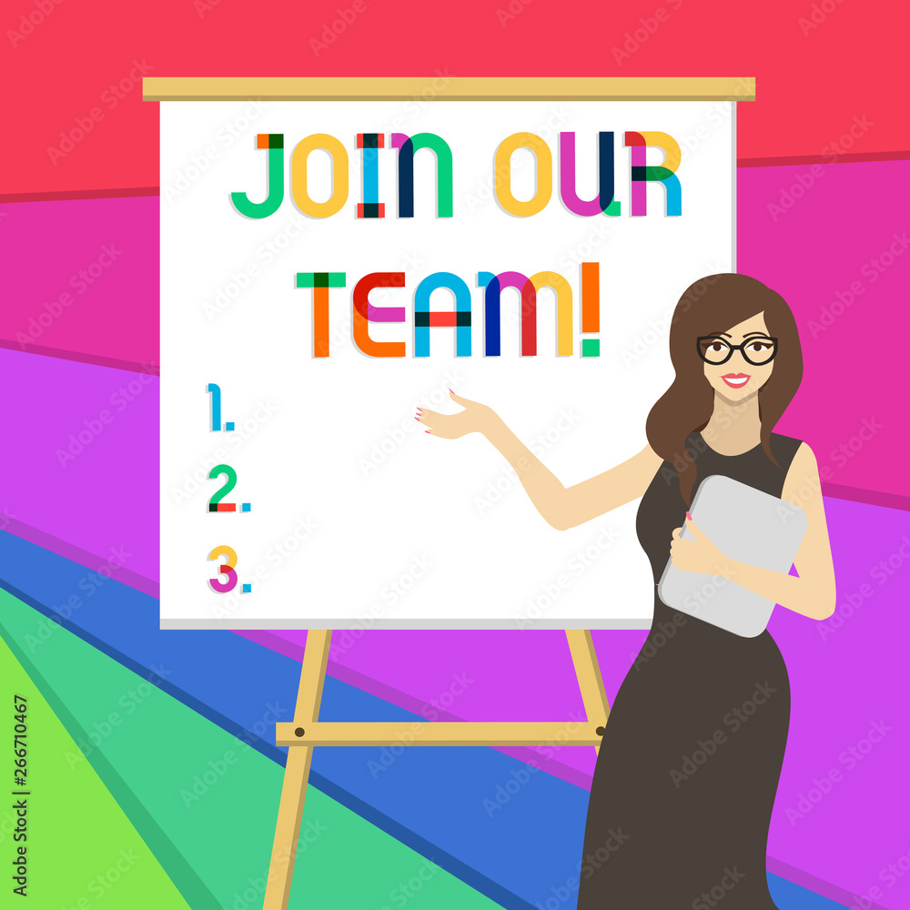 Handwriting text writing Join Our Team. Conceptual photo inviting someone into your local group or company Handwriting text writing Join Our Team. Conceptual photo inviting someone into your local group or company