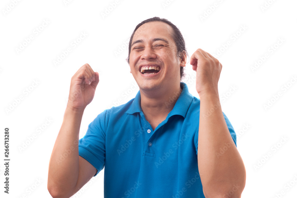 Surprised Happy Asian Man Surprised Happy Asian Man