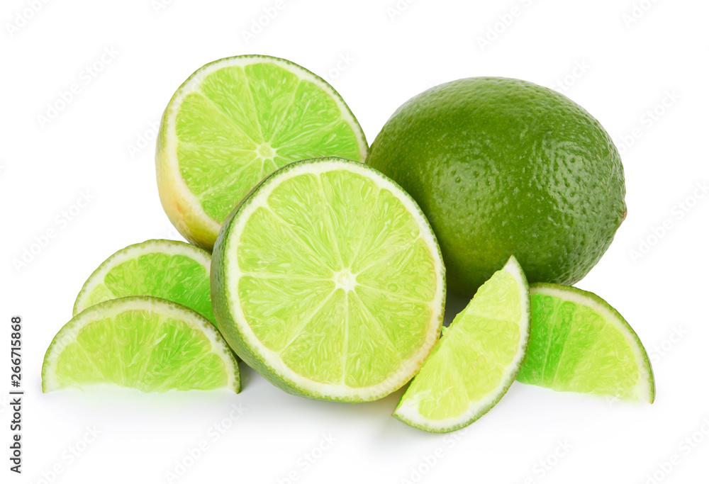 Lime fruit isolated Lime fruit isolated