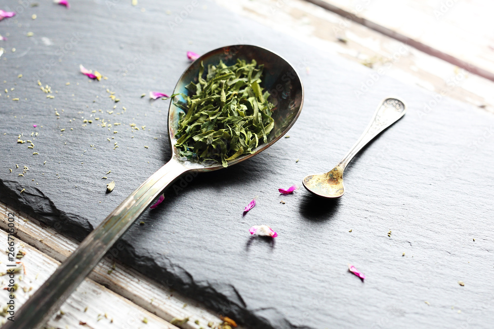 Dried herbs, aromatic healthy spices. Kitchen spices. Dried herbs, aromatic healthy spices. Kitchen spices.