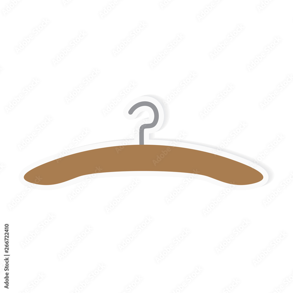 clothes hanger icon- vector illustration clothes hanger icon- vector illustration