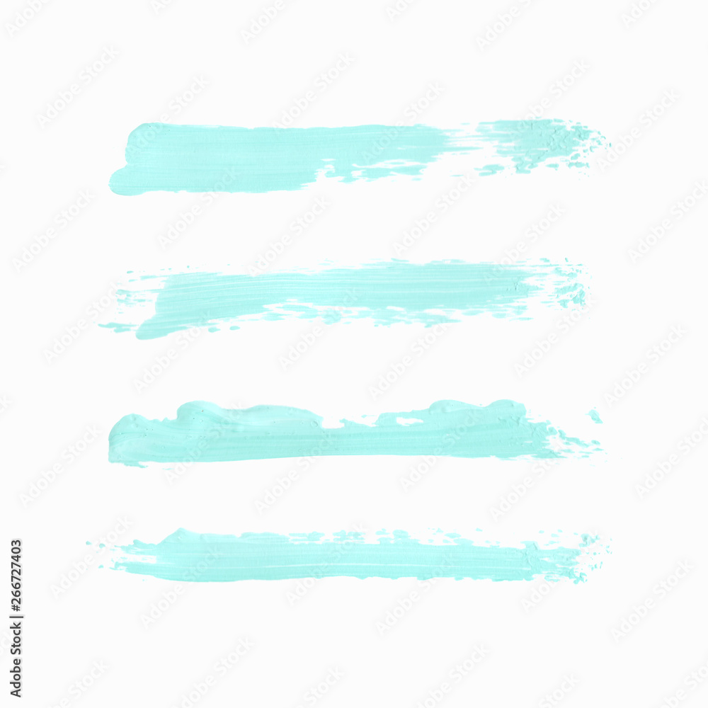 Art brush painted textured stripes set isolated vector background. Watercolor stroke set. Art brush painted textured stripes set isolated vector background. Watercolor stroke set.