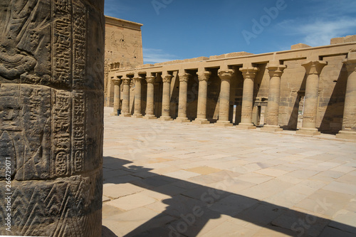 Egypt. Temple of Philae, of Isis photo