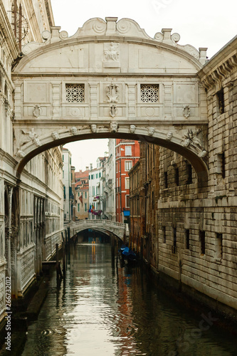 Bridge of Sighs in Venice - Italy © Angelov