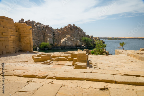 Egypt. Temples of File on the islet of Agilkia. photo