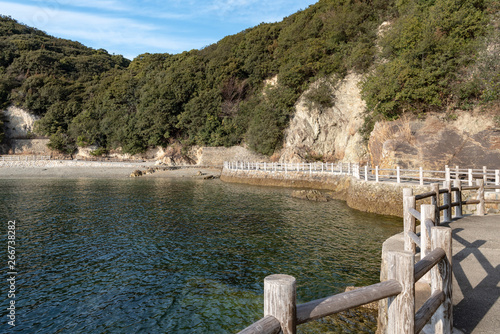 Landscape of Sensui-jima Island in Tomonoura of Fukuyama City, Seto Inland Sea photo