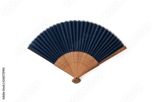 japan fan isolated white background