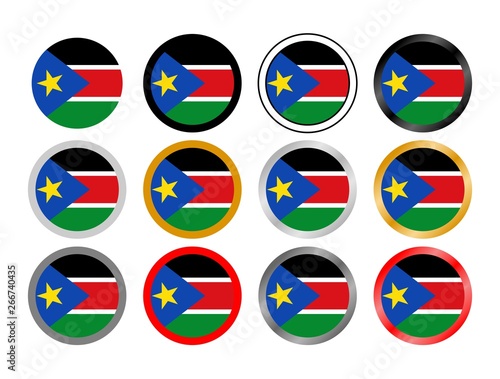 South Sudan state flag in globes Free Download South Sudan state flag in globes - GFXLoad