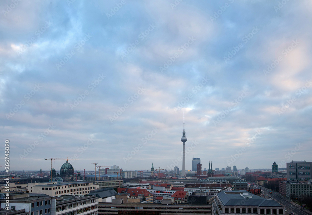 Berlin Germany. TV tower