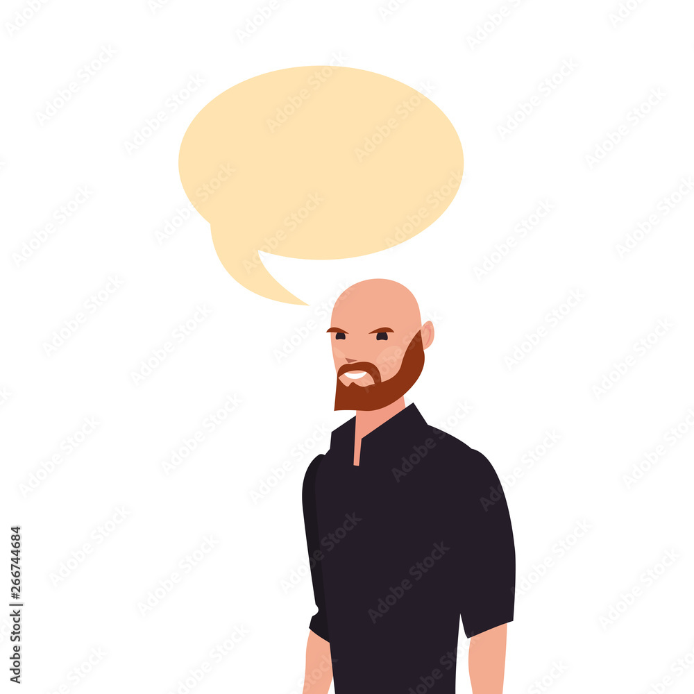 man character avatar talking man character avatar talking