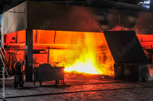 Steelmaking workshop of steelmaking plant