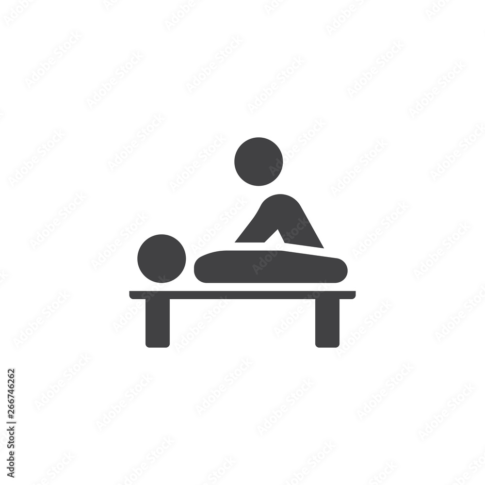 Physical medicine vector icon. Massage filled flat sign for mobile concept and web design. Massotherapy glyph icon. Symbol, logo illustration. Pixel perfect vector graphics Physical medicine vector icon. Massage filled flat sign for mobile concept and web design. Massotherapy glyph icon. Symbol, logo illustration. Pixel perfect vector graphics