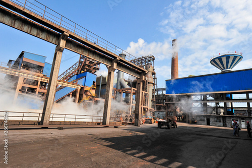 Clean external environment of steelmaking plant