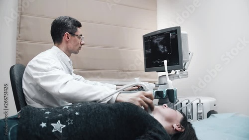 the ultrasound examination