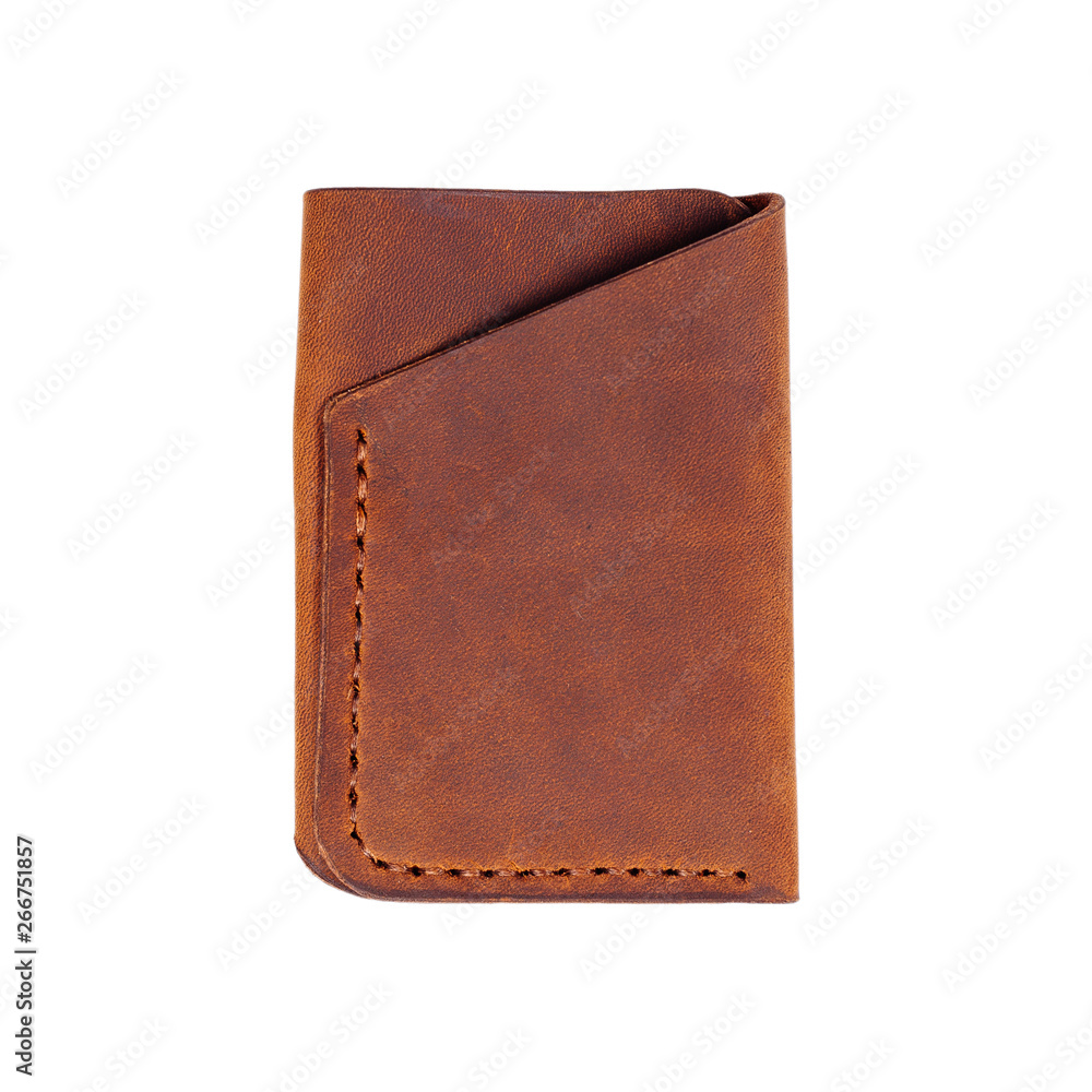 Leather accessories on a white background, wallets, Leather accessories on a white background, wallets,