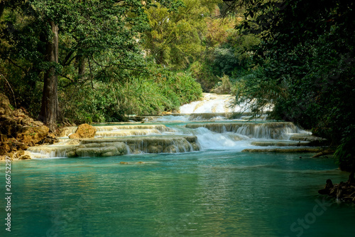 Mexico waterfall El Chiflon