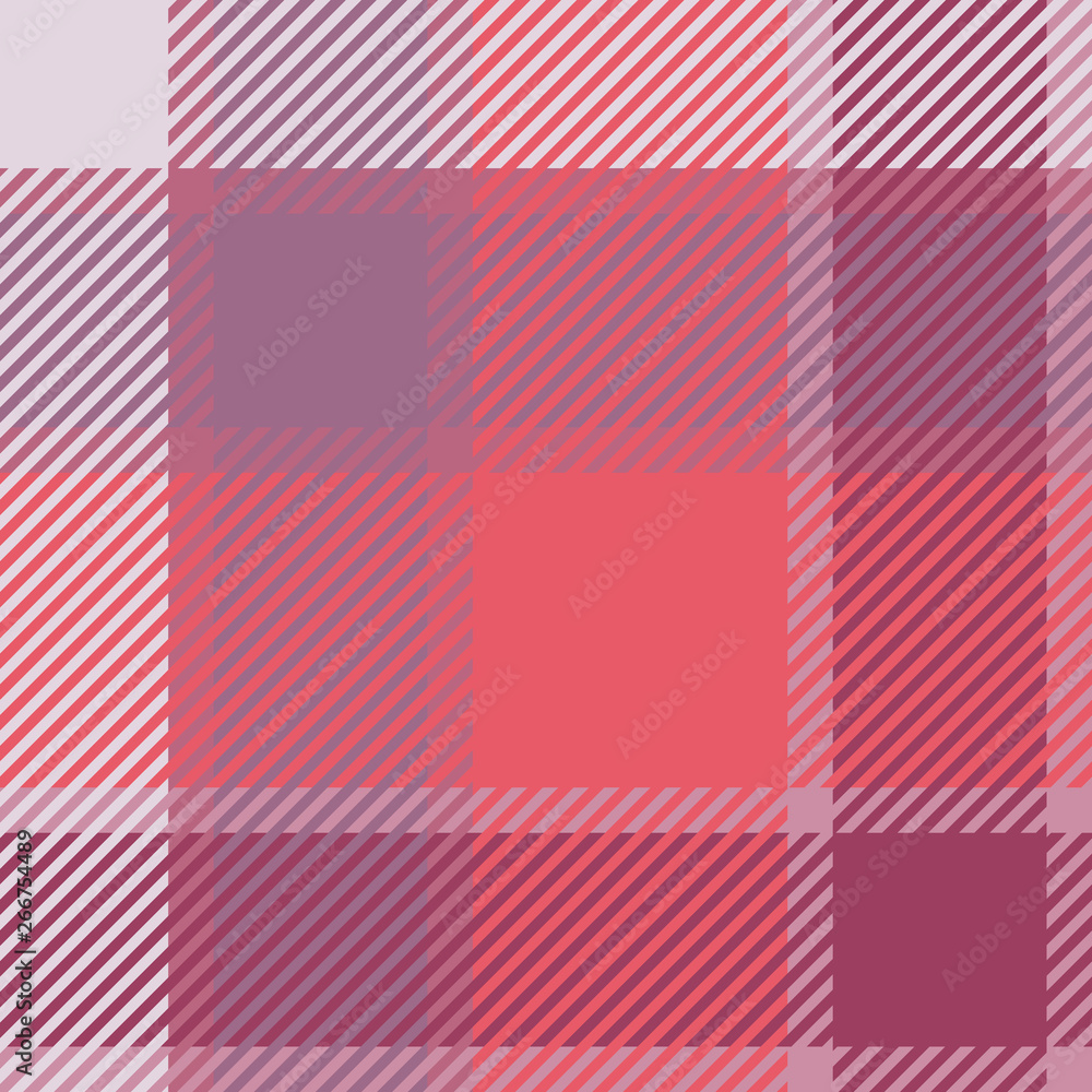 Plaid or tartan vector is background or texture in many color Plaid or tartan vector is background or texture in many color