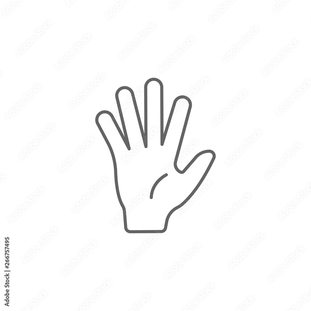 Hand, friend icon. Element of friendship icon. Thin line icon for website design and development, app development. Premium icon Hand, friend icon. Element of friendship icon. Thin line icon for website design and development, app development. Premium icon