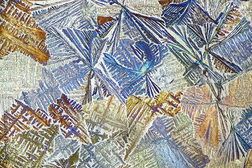 Abstract microscope image photo