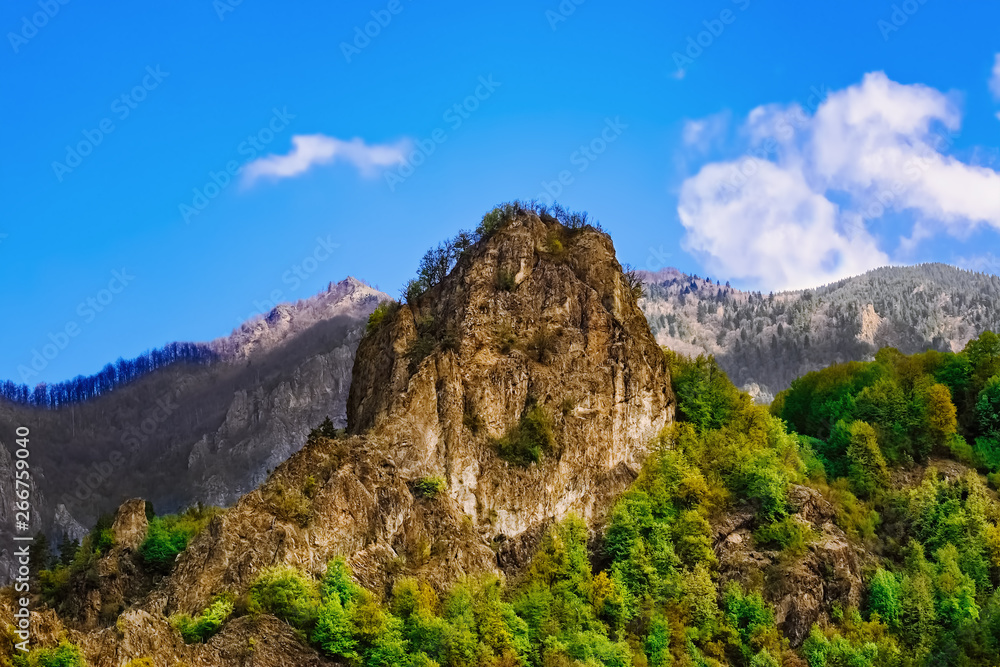 Carpathian mountains in Romania