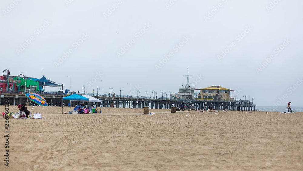 Fototapeta premium Santa Monica beach
