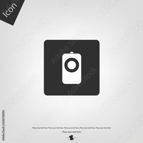 Remote control icon. Vector illustration