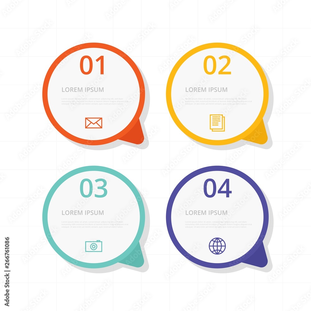 FLAT TIMELINE INFOGRAPHIC FLAT TIMELINE INFOGRAPHIC
