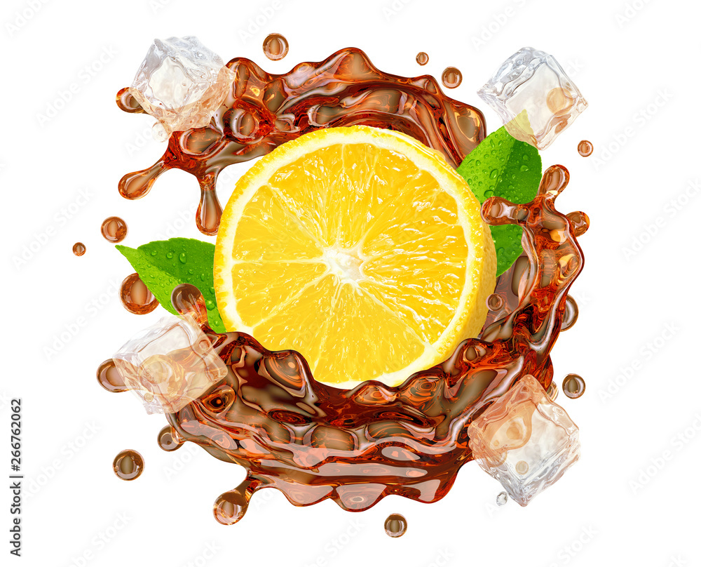 Cold Iced Tea Lemon Image & Photo (Free Trial)