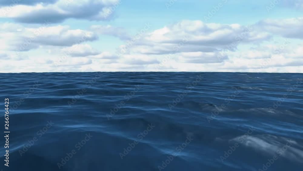 Calm ocean and the sky Calm ocean and the sky