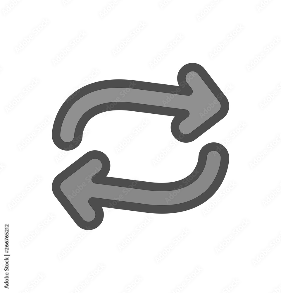 Double Direction Arrow Icon For Your Project Double Direction Arrow Icon For Your Project