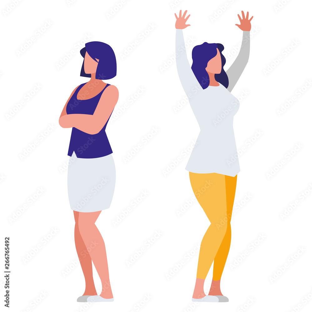 elegant businesswomen avatars characters elegant businesswomen avatars characters