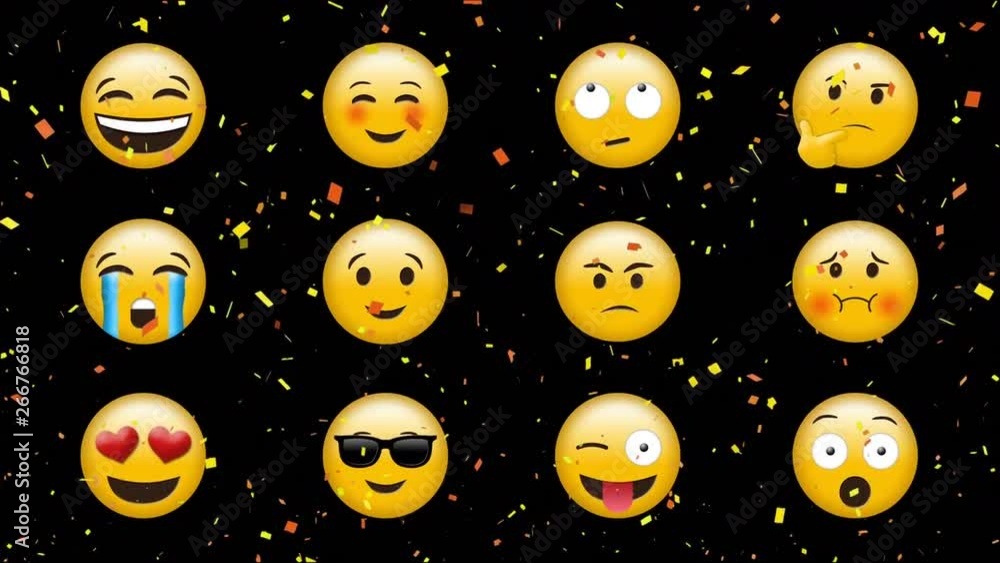 Different emojis with different expressions Different emojis with different expressions