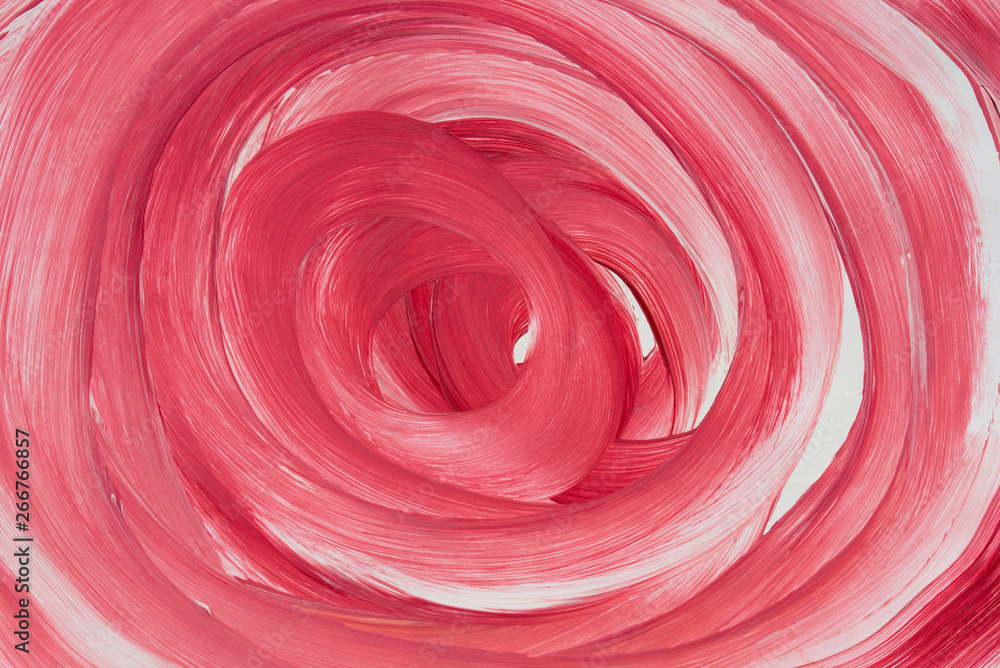 red painted circle pattern on white paper background texture red painted circle pattern on white paper background texture