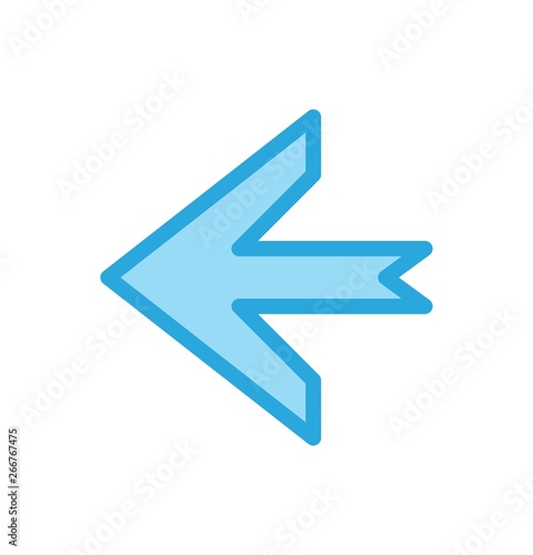 Left Direction Arrow Icon For Your Project