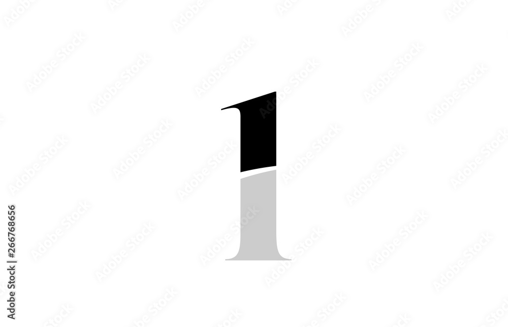 number 1 one black and white logo icon design number 1 one black and white logo icon design