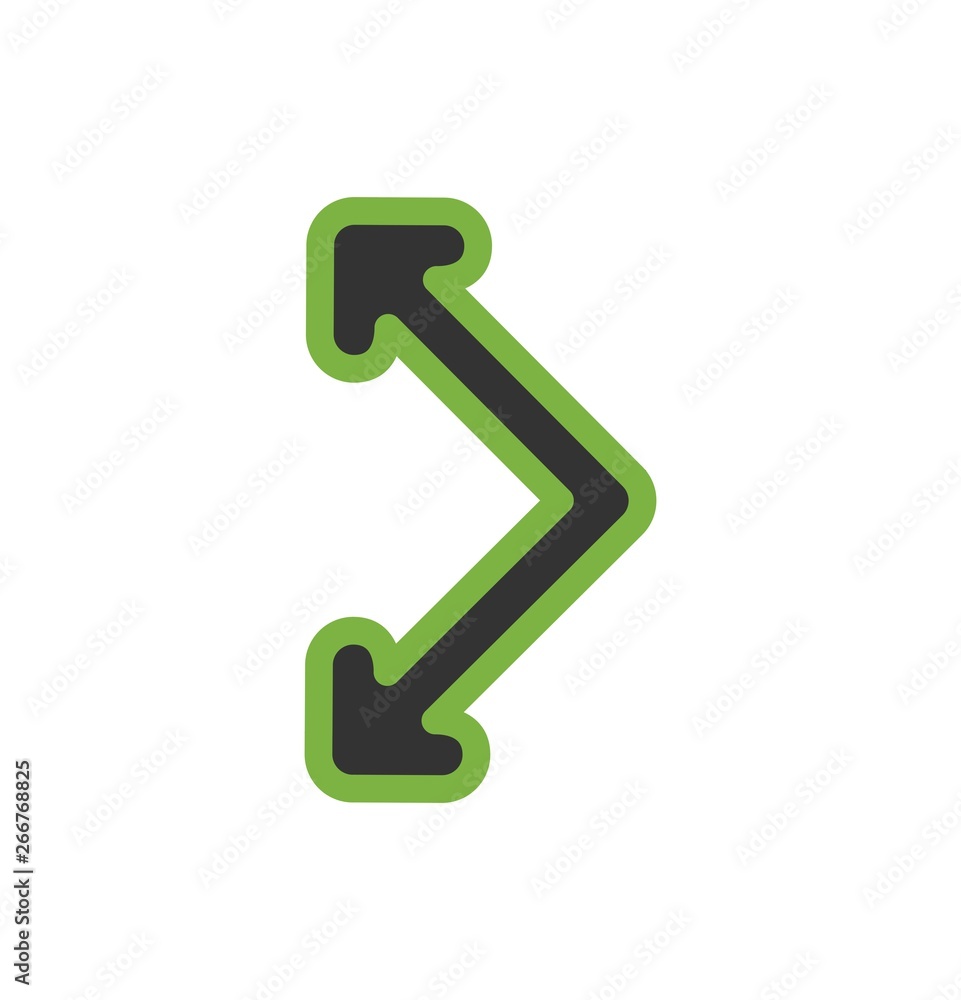 Double Direction Arrow Icon For Your Project Double Direction Arrow Icon For Your Project