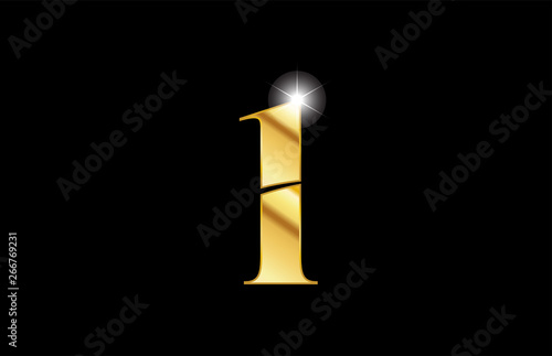 number 1 one gold golden metal metallic logo icon design