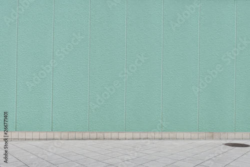 street wall background  Industrial background  empty grunge urban street with warehouse brick wall