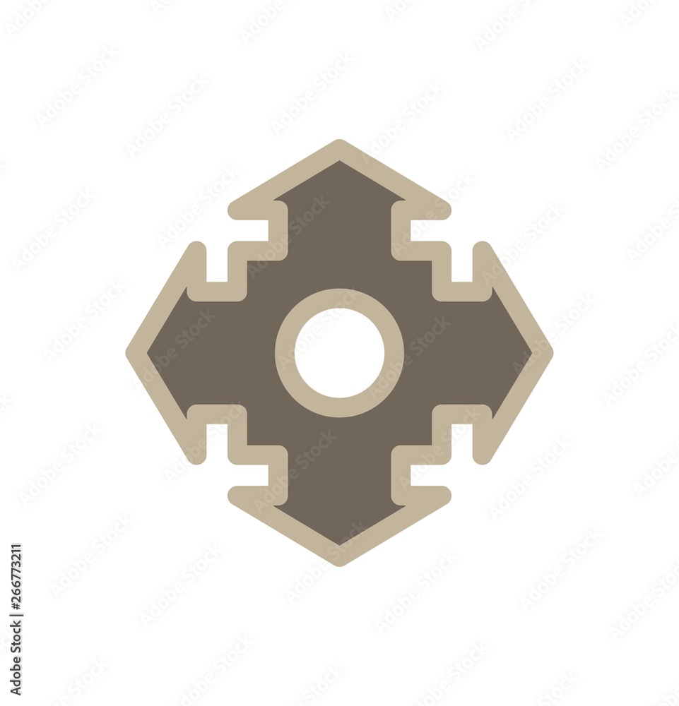Complex Direction Arrow Icon For Your Project Complex Direction Arrow Icon For Your Project