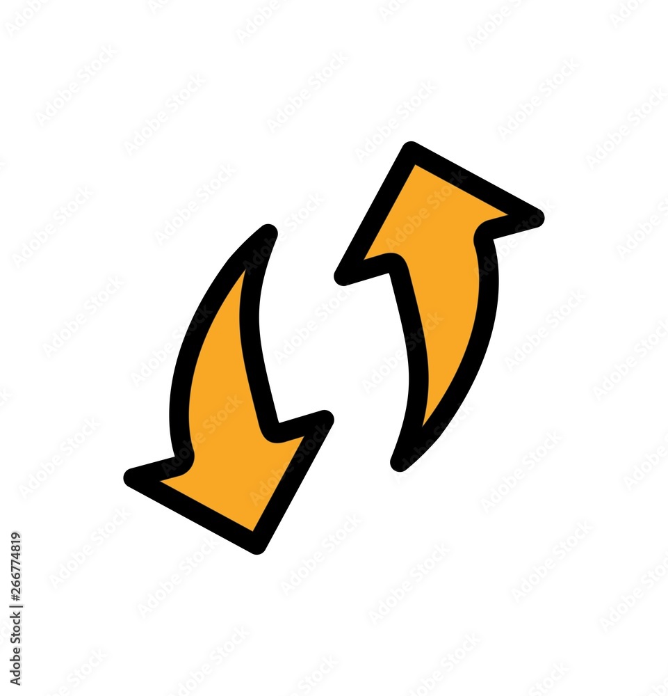 Double Direction Arrow Icon For Your Project Double Direction Arrow Icon For Your Project