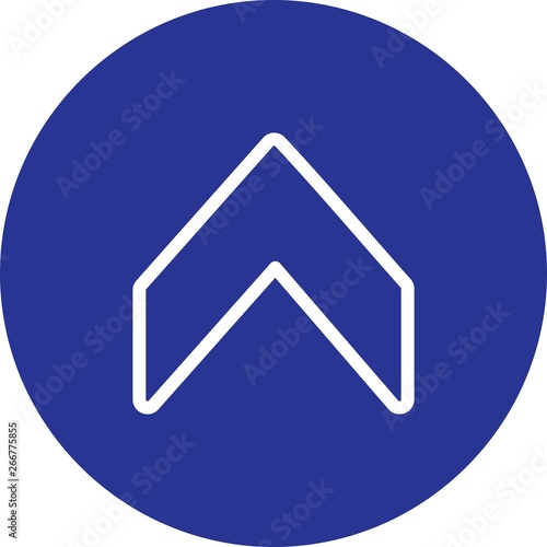 Free Download  Up Direction Arrow Icon For Your Project - GFXLoad