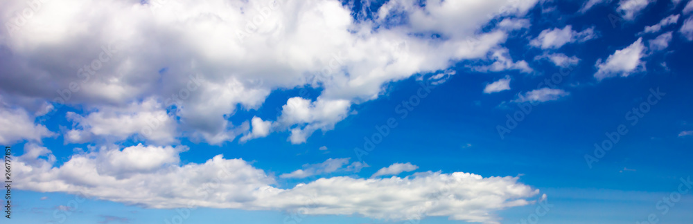 Obraz premium blue sky with cloud background