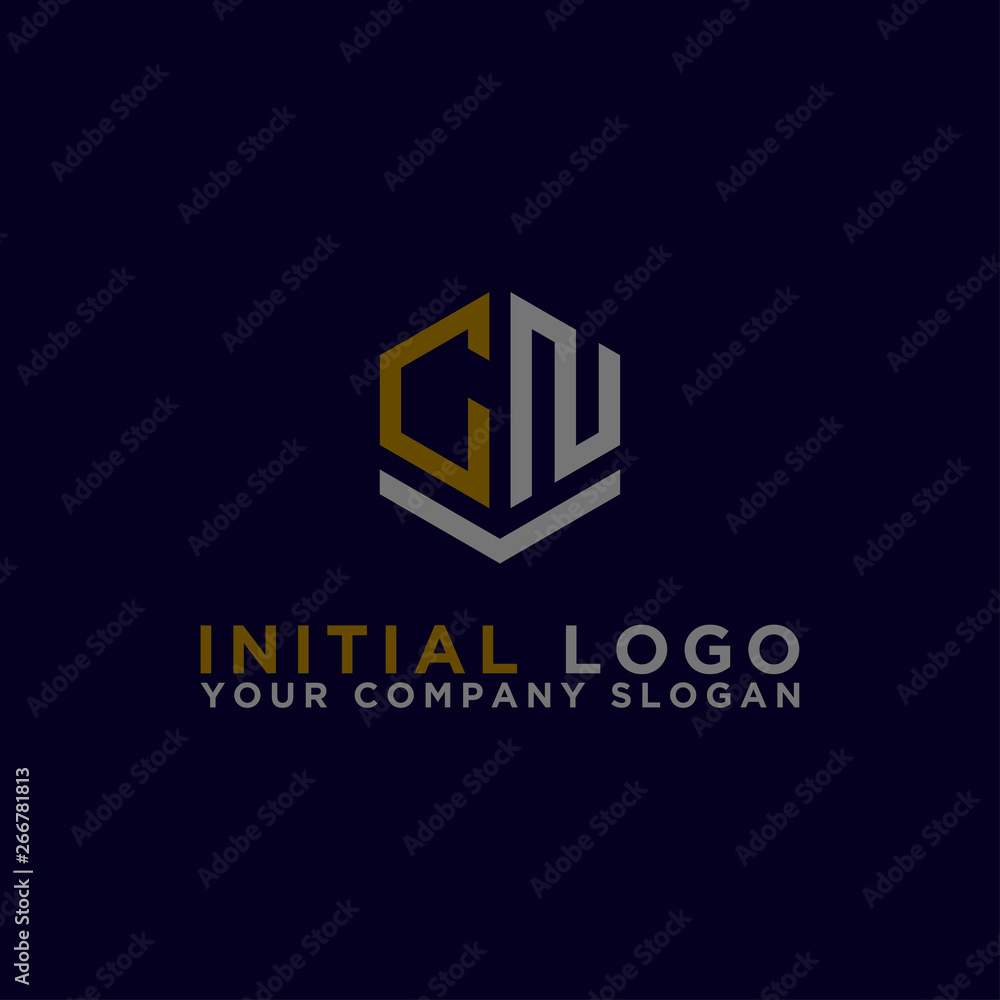 CN Initials Initial icon / logo design Monogram Inspiration. - vector CN Initials Initial icon / logo design Monogram Inspiration. - vector
