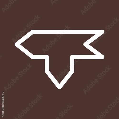 Left Direction Arrow Icon For Your Project